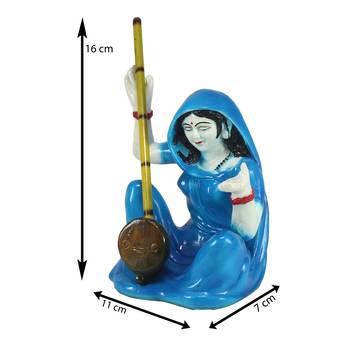 Meerabai playing Musical Instrument Showpiece 3