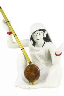 Meerabai playing Musical Instrument Showpiece