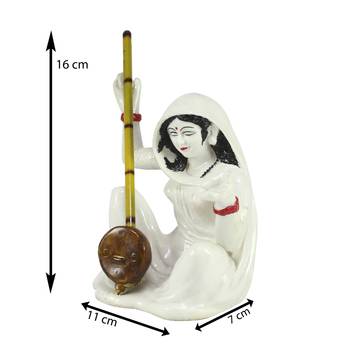 Meerabai playing Musical Instrument Showpiece 3