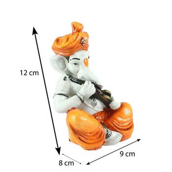 Lord Ganesha Showpiece Playing Kartal 3