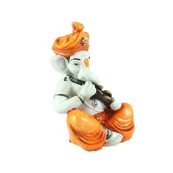 Lord Ganesha Showpiece Playing Kartal 5