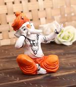 Lord Ganesha Singing Decorative Showpiece