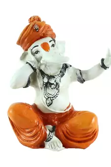 Lord Ganesha Singing Decorative Showpiece