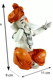 Lord Ganesha Singing Decorative Showpiece