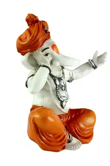 Lord Ganesha Singing Decorative Showpiece