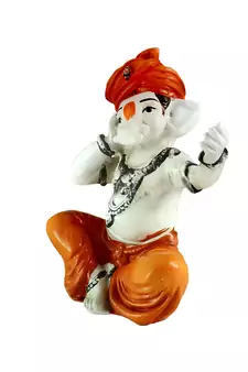 Lord Ganesha Singing Decorative Showpiece