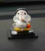 Decorative Lord Ganesha Showpiece for Car Dashboard, Home Temple and Office Desks