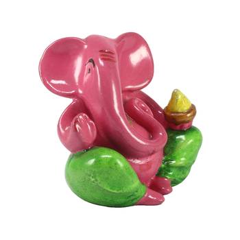 Decorative Lord Ganesha Showpiece for Car Dashboard, Home Temple and Office Desks 5
