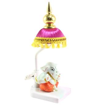 Lord Ganesha Idol with Chatri for Car Dashboard 4