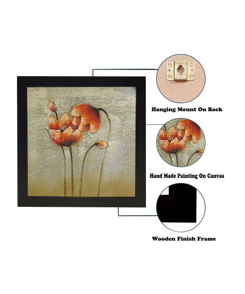 Original Handmade Oil Painting On Canvas Framed