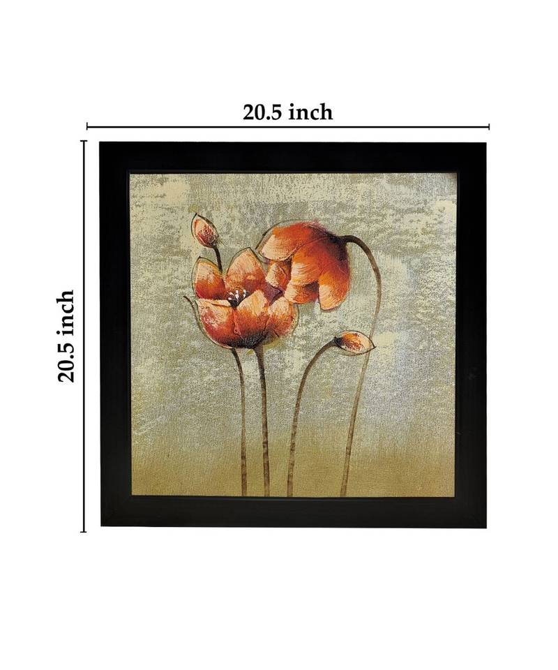 Original Handmade Oil Painting On Canvas Framed