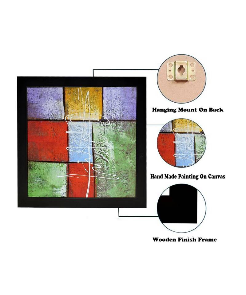 Original Handmade Oil Painting On Canvas Framed