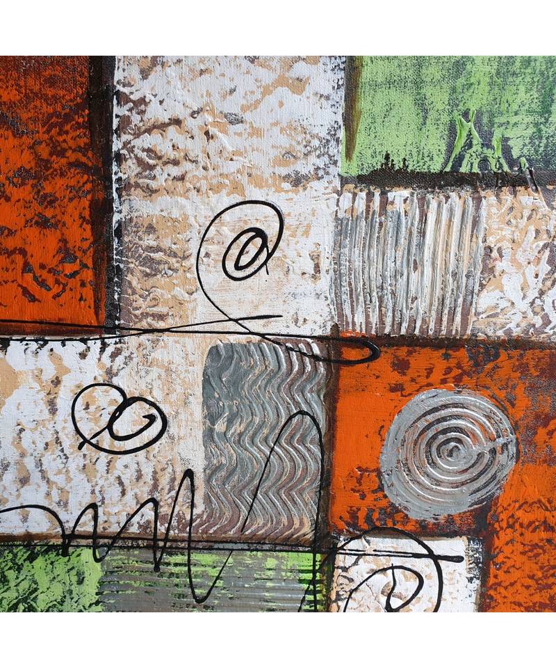 Original Handmade Oil Painting On Canvas Framed