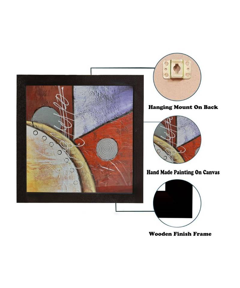 Original Handmade Oil Painting On Canvas Framed