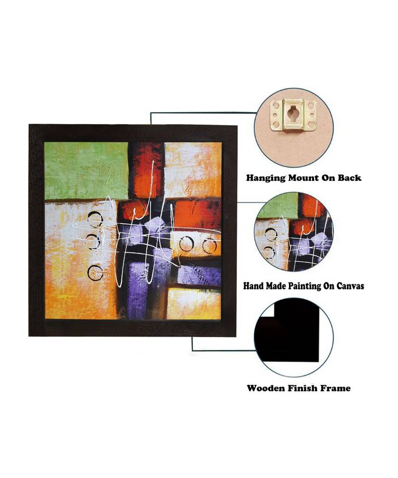 Original Handmade Oil Painting On Canvas Framed