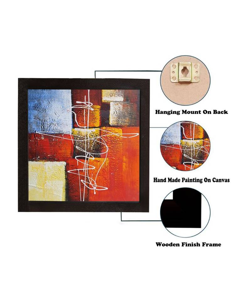 Original Handmade Oil Painting On Canvas Framed