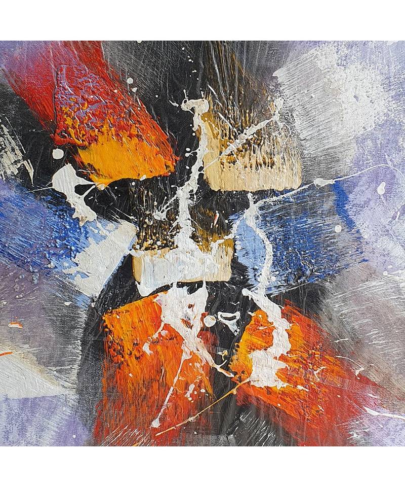 Original Handmade Oil Painting On Canvas Framed