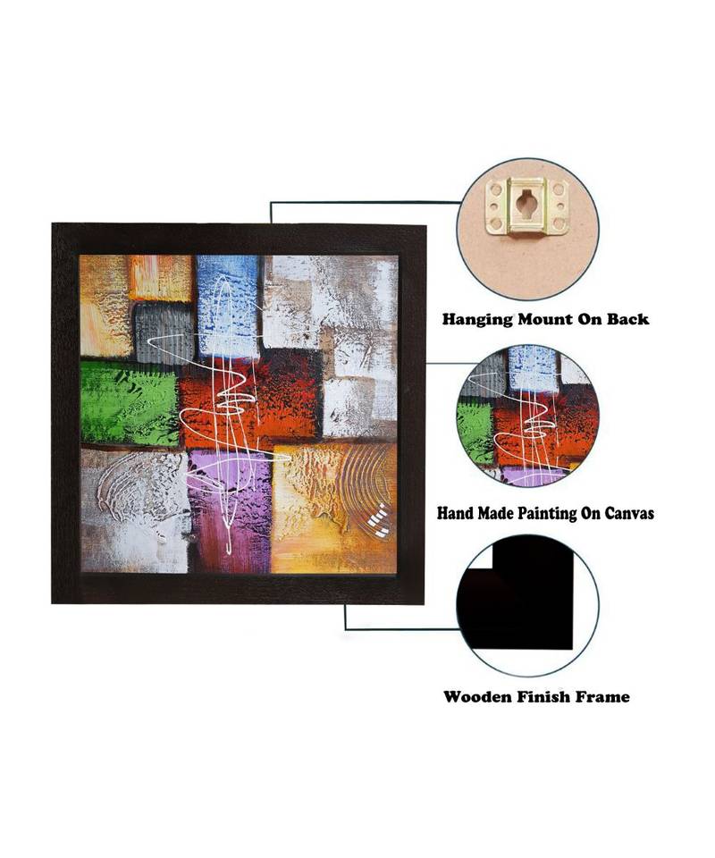 Original Handmade Oil Painting On Canvas Framed