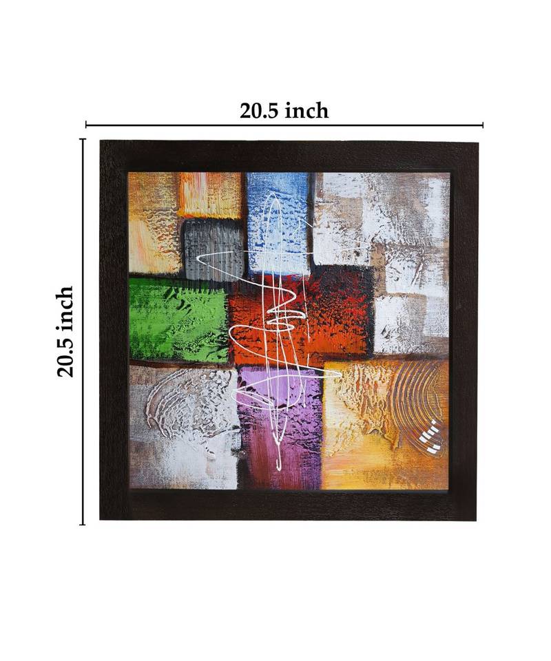 Original Handmade Oil Painting On Canvas Framed