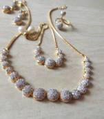 Silver Diamond Jewellery Combo