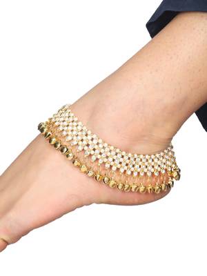 White Diamond Anklets 2