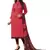 Kimisha Pink & Maroon Modal Silk Embroidered Dress Material With Laheria Dupatta