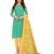 Kimisha Women's Navy Blue & Pink Banarasi Jacquard Dress Material With Thread Work Modal Silk Dupatta
