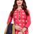 Kimisha Women's Pink & Navy Blue Banarasi Jacquard Dress Material With Thread Work Modal Silk Dupatta