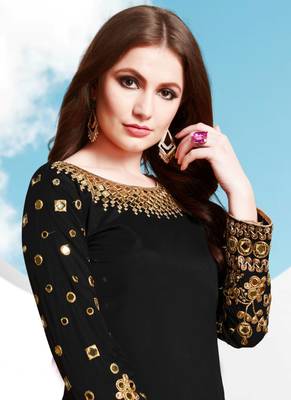 Black mirror taffeta salwar 2