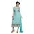 Blue Embroidered Chanderi Salwar