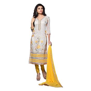 White Embroidered Chanderi Salwar 1
