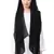 Black Embroidered Georgette Hijab