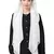 White Embroidered Georgette Hijab
