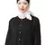 White Embroidered Polyester Hijab
