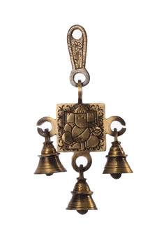 Lord Ganesha Brass Hanging Bells