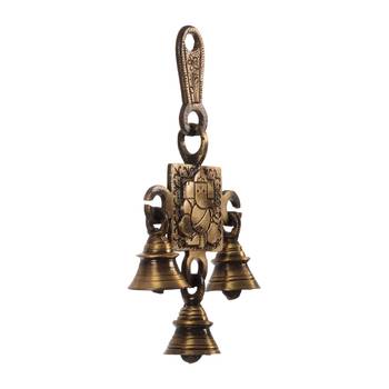 Lord Ganesha Brass Hanging Bells 3