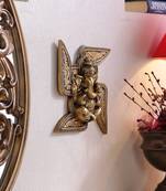 Brass Lord Ganesha Swastika Wall Hanging