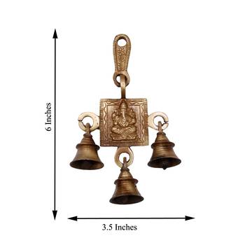 Brass Lord Ganesha Bells 1