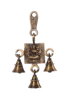 Goddess Laxmi Brass Hanging Bells