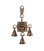 Goddess Laxmi Brass Hanging Bells