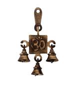 Om Brass Hanging Bells