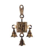 Swastik Brass Hanging Bells