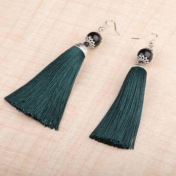 Green Earrings 1