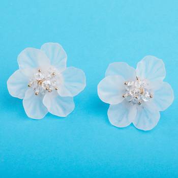 White Earrings 1