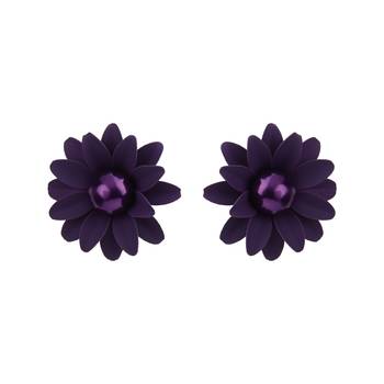 Purple earrings 2