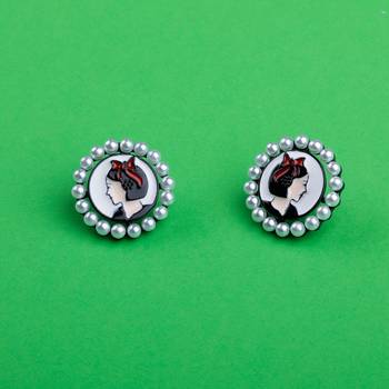 Black Earrings 1