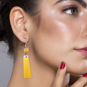 Yellow Earrings 4
