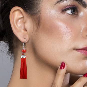 Red Earrings 4