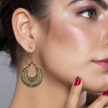 Gold Earrings 4