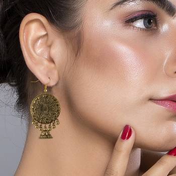 Gold Earrings 4